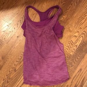 Lululemon built in bra top